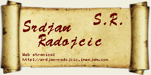 Srđan Radojčić vizit kartica